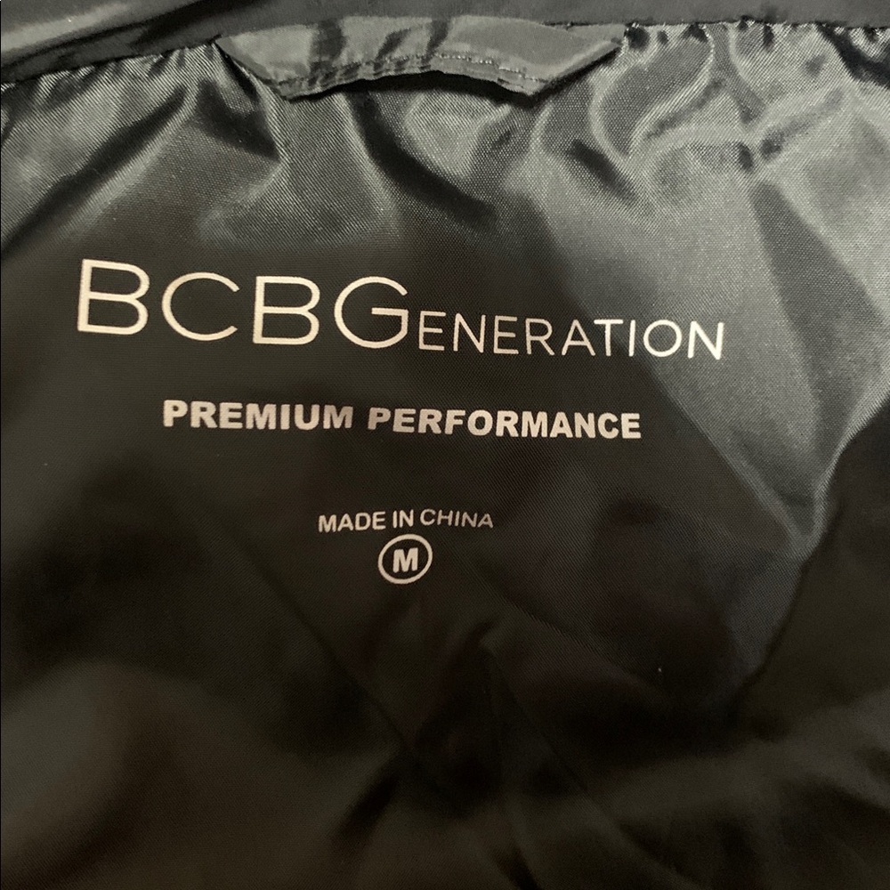 Bcbgeneration Premium Performance Hooded Black Pu… - image 4